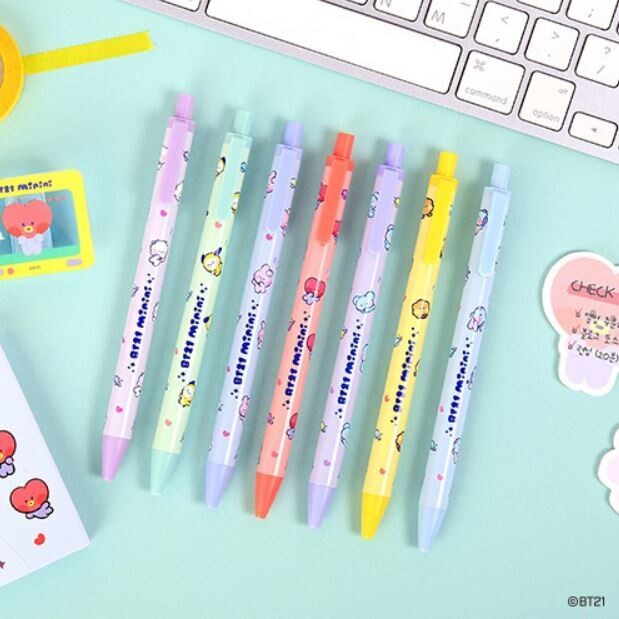 BT21 - Minini Gel Ink Ball Pen