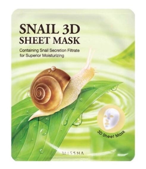 MISSHA - Snail 3D Sheet Mask MISSHA - Snail 3D Sheet Mask