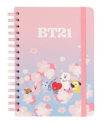 BT21 - Kirschblüten Notizbuch