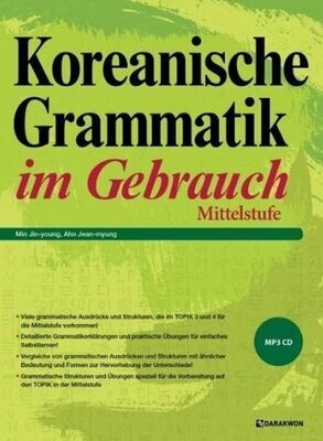 Koreanische Grammatik im Gebrauch Mittelstufe - MIN JIN-YOUNG, AHN JEAN-MYUNG