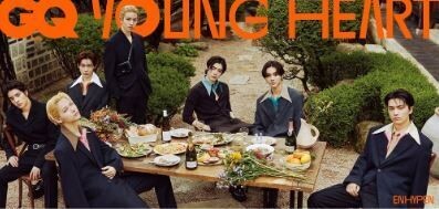 Magazin GQ Korea - Enhypen Cover Typ A