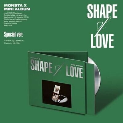 MONSTA X - Shape of Love (11th Mini Album, Special Ver.)
