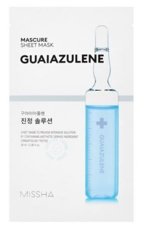 MISSHA - Mascure Calming Guaiazulene Sheet Mask