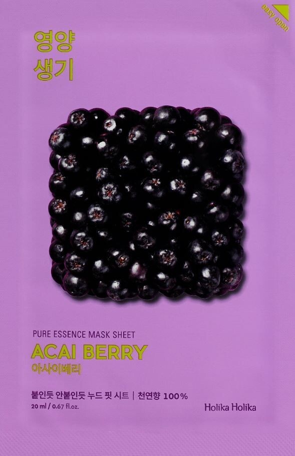 Holika Holika - Pure Essence Mask Sheet Acaiberry