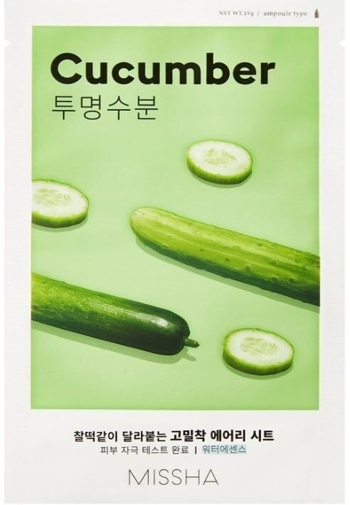 Missha - Airy Fit Sheet Mask Cucumber