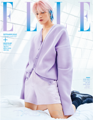 Magazin ELLE Korea - Taeyong (NCT) Cover Ver. A