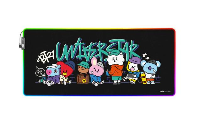 BT21 - Mauspad XXL mit LED Licht