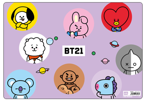 BT21 - Desk Pad