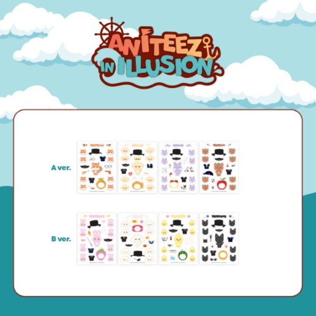 ANITEEZ [Ateez] - Clear Sticker Acrylic