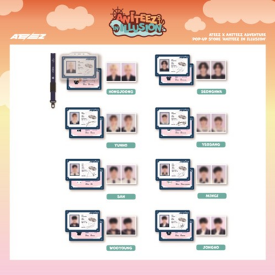 ANITEEZ [Ateez] - Adventure ID Set