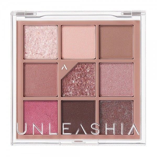 Unleashia Glitterpedia Eye Palette #5 (all of dusty rose)