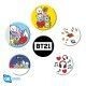 BT21 Badges gemischt (6 Stück)