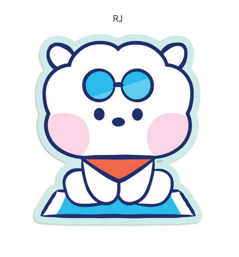 BT21 Mouse Pad Summer sky, Versionen: RJ