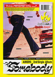 AIMERS 2nd single album "Somebody" - signiert, Version: Scene_1 (lila)