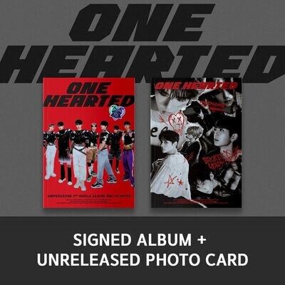 [Signed] AMPERS&ONE - 2nd SINGLE ALBUM : ONE HEARTED