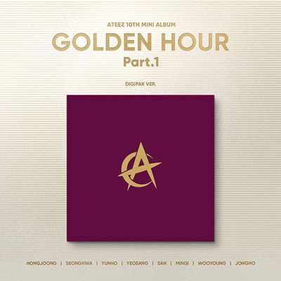 ATEEZ - 10th Mini Album: GOLDEN HOUR : Part.1 (Digipack VER.)