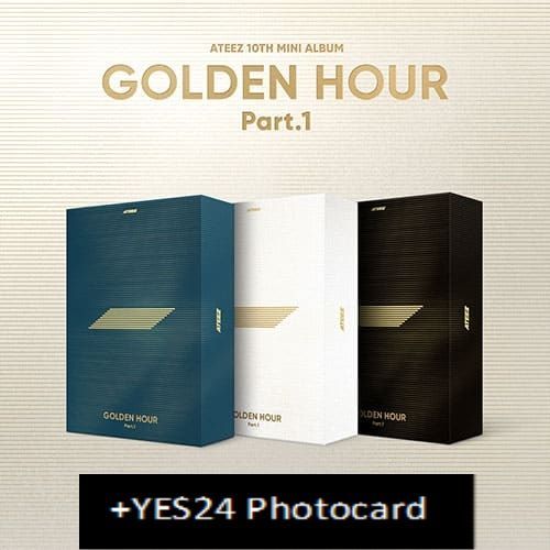 ATEEZ - 10th Mini Album: GOLDEN HOUR : Part.1 + POB