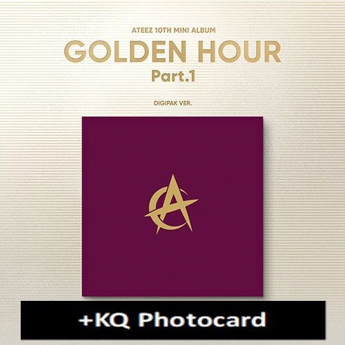 ATEEZ - 10th Mini Album: GOLDEN HOUR : Part.1 (Digipack VER.)