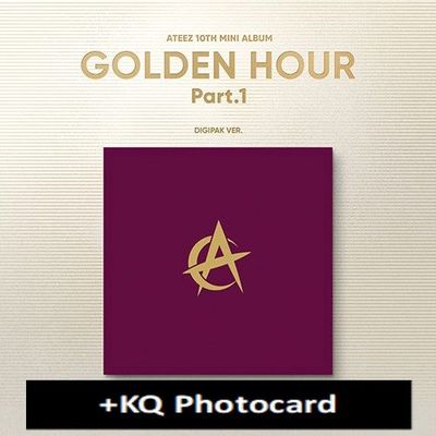 ATEEZ - 10th Mini Album: GOLDEN HOUR : Part.1 (Digipack VER.) + POB