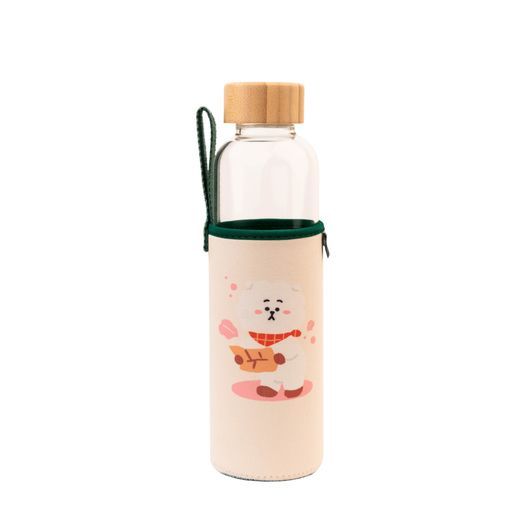 BT21 - RJ Trinkflasche aus Glas