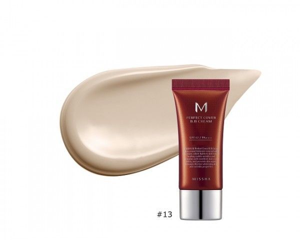 MISSHA Perfect Cover BB Cream (20ml), Farbton: 13: bright beige