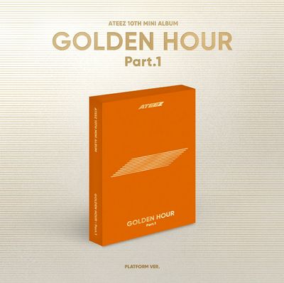 ATEEZ - 10th Mini Album: GOLDEN HOUR : Part.1 (Platform Ver.) + POB