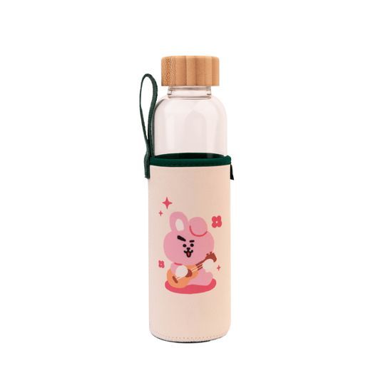 BT21 - Cooky Trinkflasche aus Glas