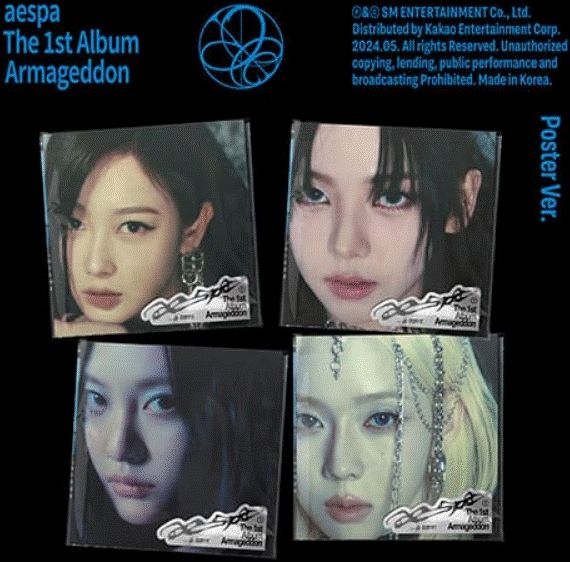 Aespa - The 1st Album: Armageddon (Poster Ver.)