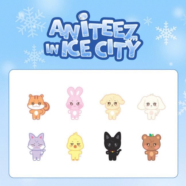 ANITEEZ in Ice City [Ateez] - Official Plush Doll