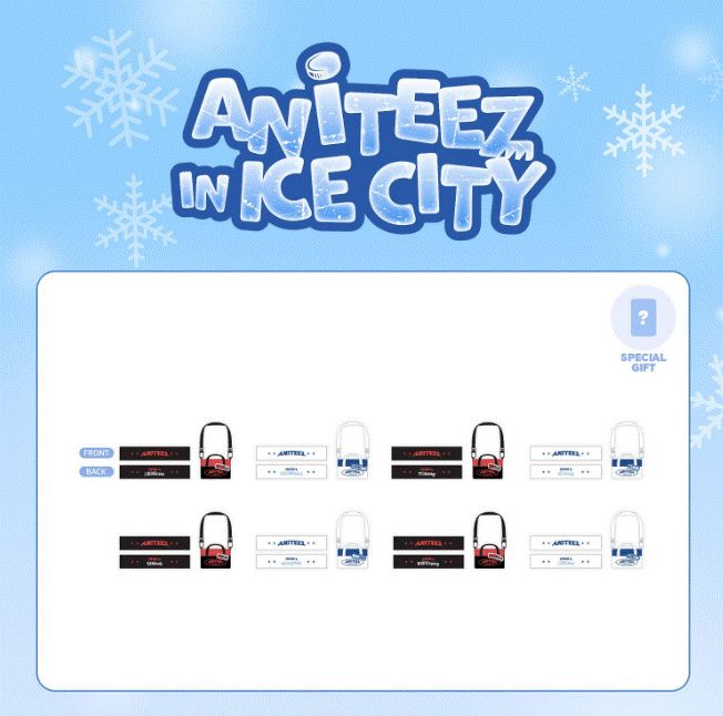 ANITEEZ in Ice City [Ateez] - Hockey Club Mascot Set