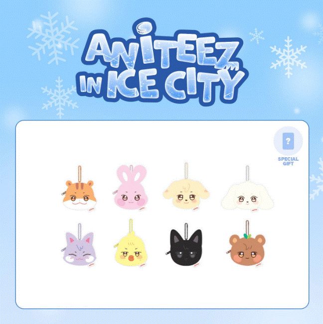 ANITEEZ in Ice City [Ateez] - Mini Pouch