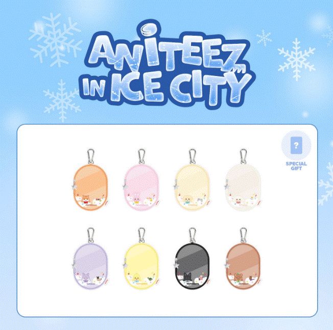 ANITEEZ in Ice City [Ateez] - PVC Pouch KR Ver.