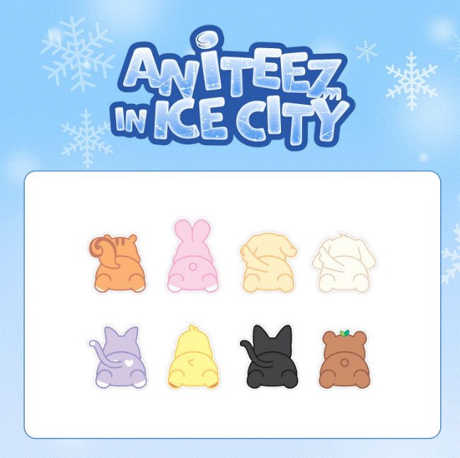 ANITEEZ in Ice City [Ateez] - Maus Pad