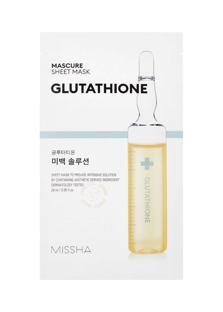 MISSHA - Mascure Whitening Glutathione Sheet Mask