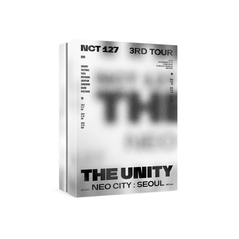 NCT 127 3. Tour 'NEO CITY : SEOUL - THE UNITY’ DVD + POB