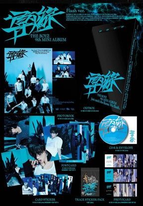THE BOYZ - Trigger (9th mini album) standard version, Version: Flash
