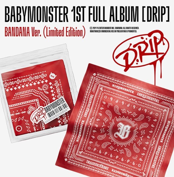 BABYMONSTER - Drip (bandana vers.)