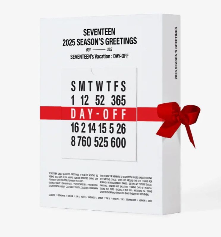 Seventeen 2025 Season's Greetings Seventeen 2025 Season's Greetings