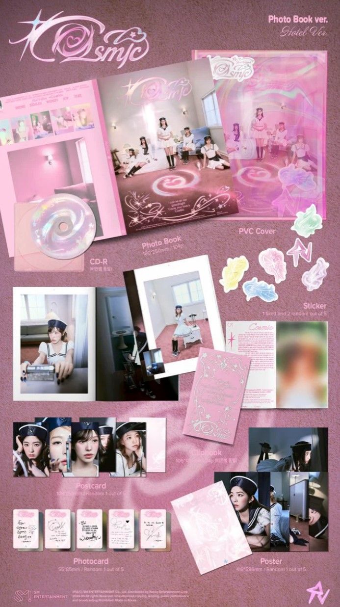 Red Velvet - Cosmic [Photobook], Version: Hotel