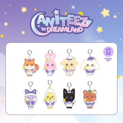 ANITEEZ in Dreamland [Ateez] - Plush Keyring (Guardian Angel)