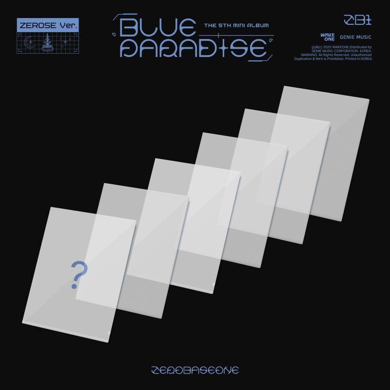 ZEROBASEONE - BLUE PARADISE [The 5. mini Album] ZEROSE Version + POB