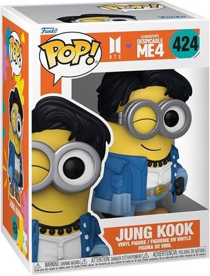 BTS POP! Rocks Vinyl Figur Jung Kook Minion 9 cm BTS POP! Rocks Vinyl Figur Jung Kook Minion 9 cm