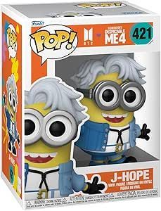BTS POP! Rocks Vinyl Figur J-Hope Minion 9 cm