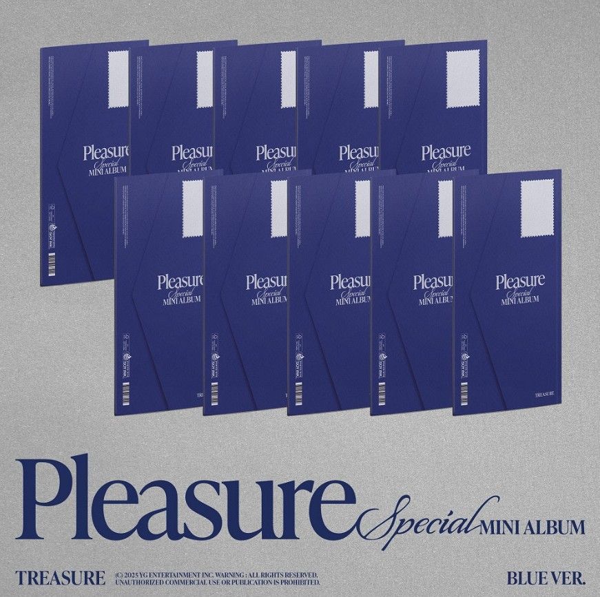 Treasure - Pleasure [Blue Ver.] + POB