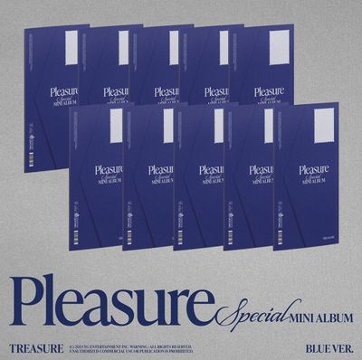 Treasure - Pleasure [Blue Ver.] + POB