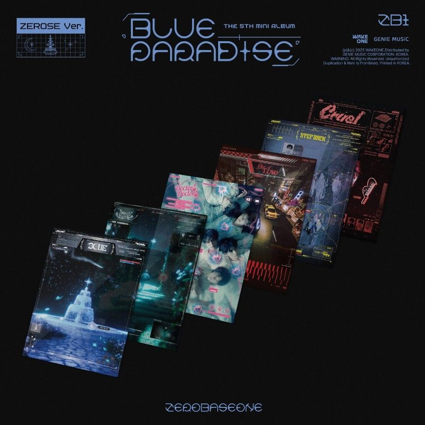 ZEROBASEONE - BLUE PARADISE [The 5. mini Album] ZEROSE Version
