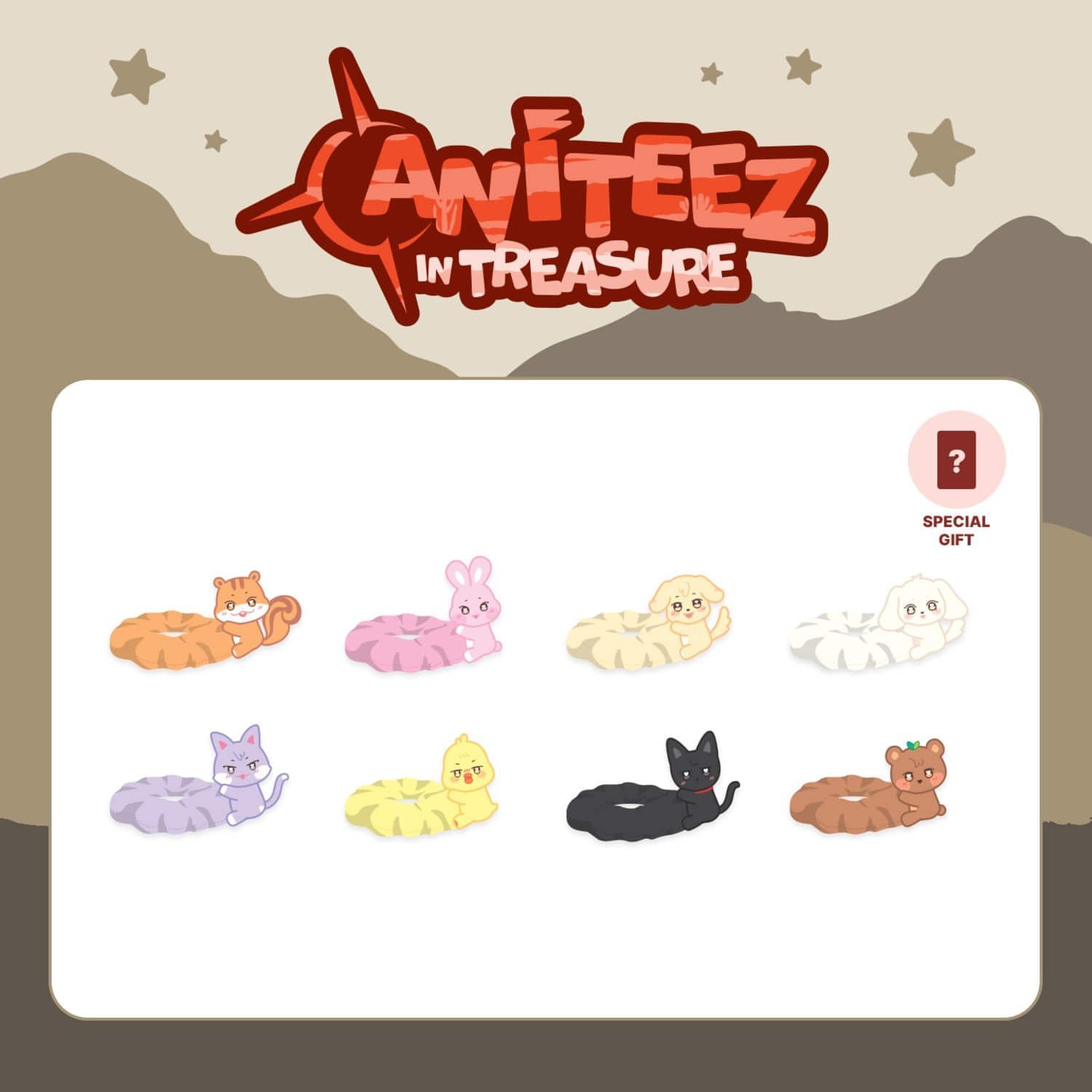 ATEEZ x ANITEEZ [Aniteez in Treasure] - Lightstick Strap