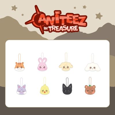 ATEEZ x ANITEEZ [Aniteez in Treasure] - Plush Name Tag
