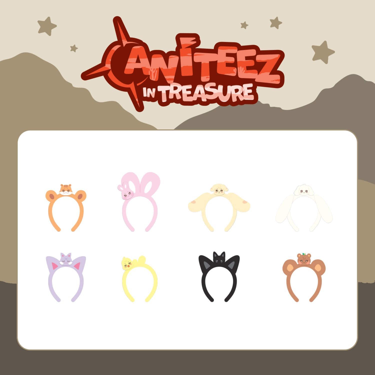 ATEEZ x ANITEEZ [Aniteez in Treasure] - Hair Band