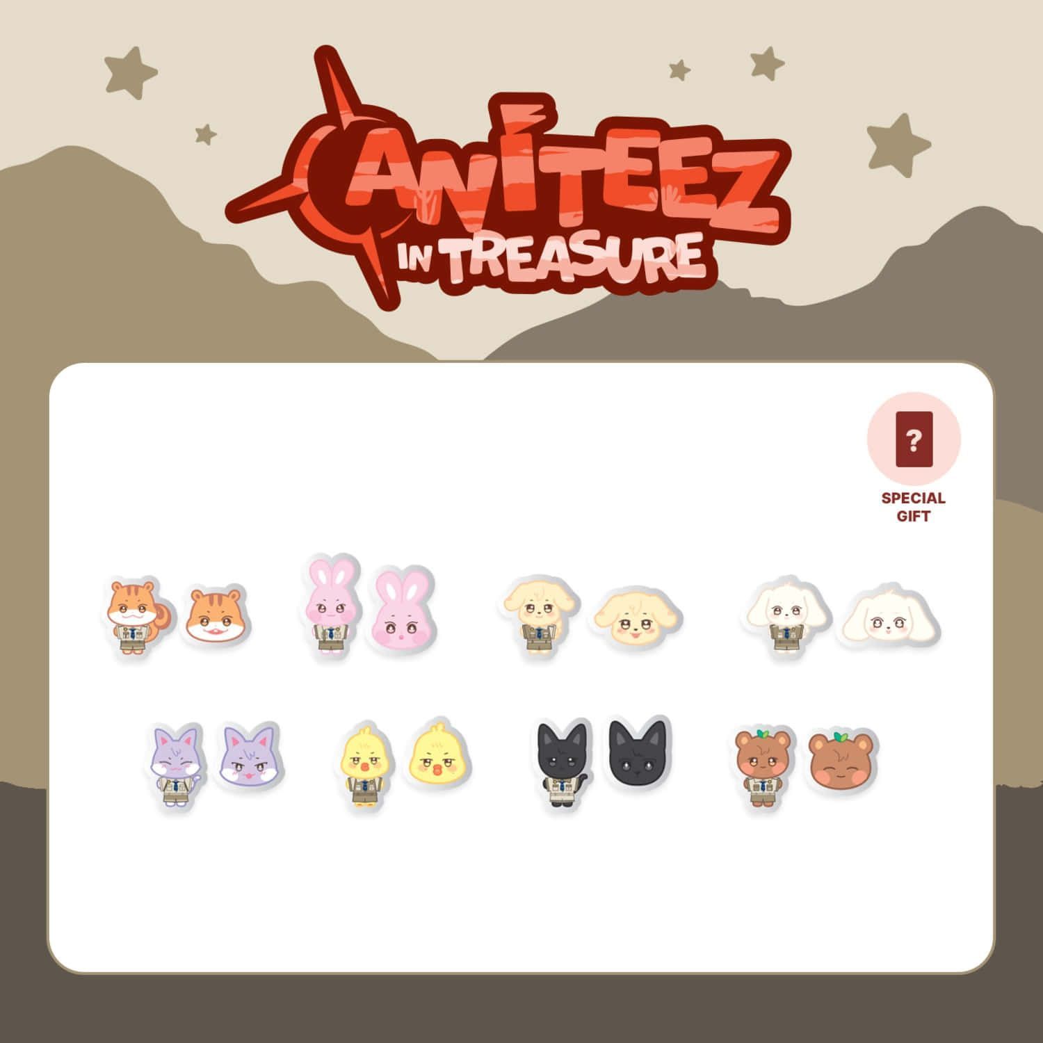 ATEEZ x ANITEEZ [Aniteez in Treasure] - Sticon